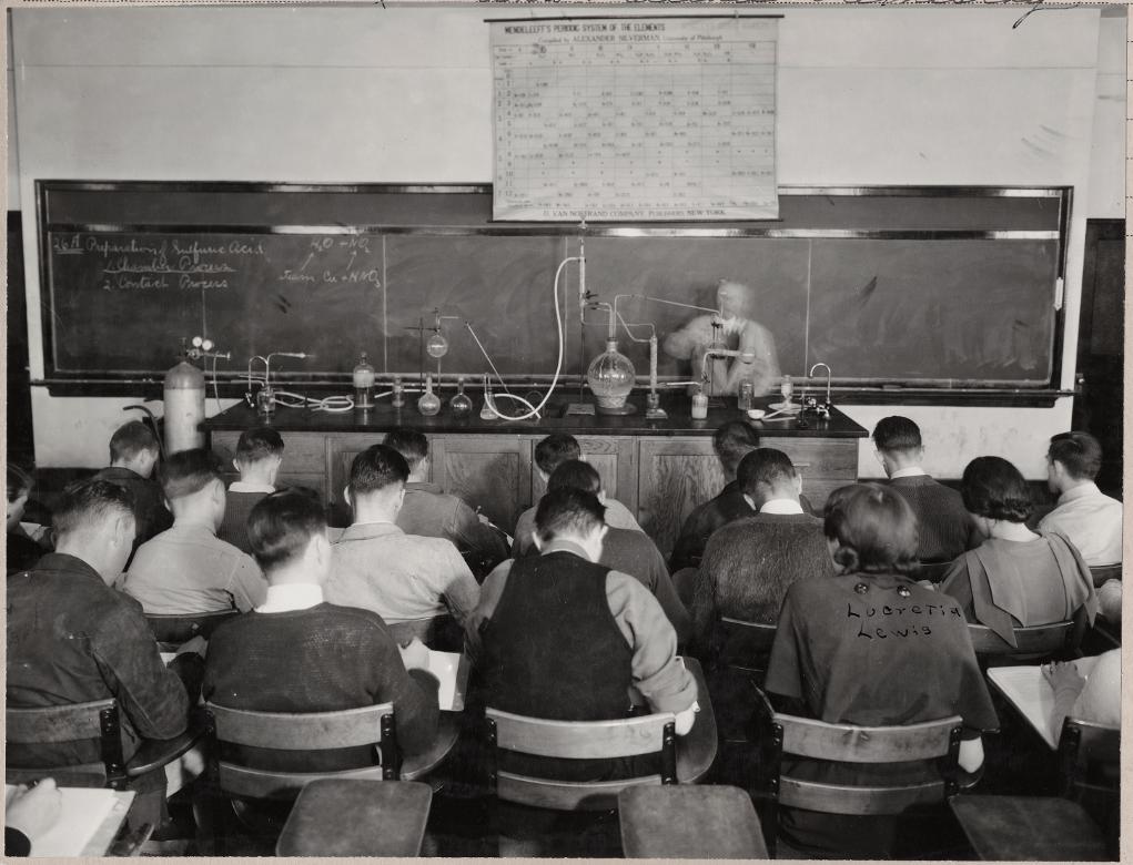 major-coffin-lecturing-feb-12-1935