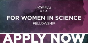 Loreal USA For Women in Science Fellowship