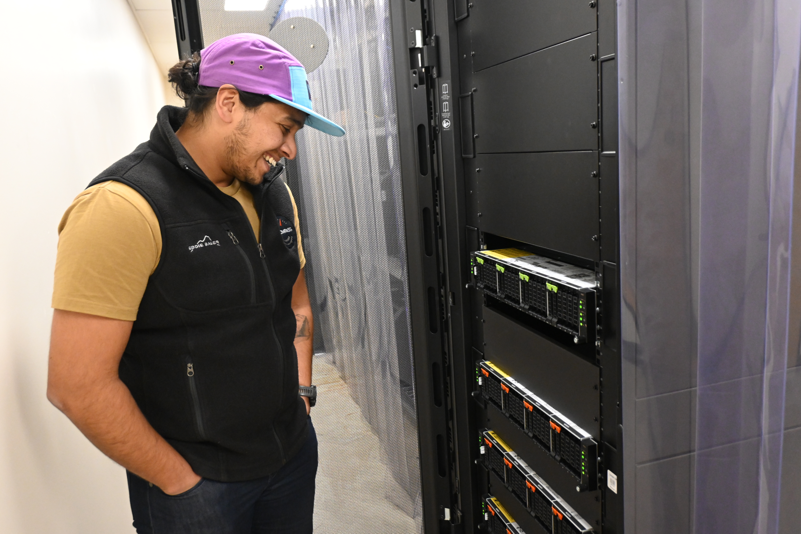 Photo of Grad student.