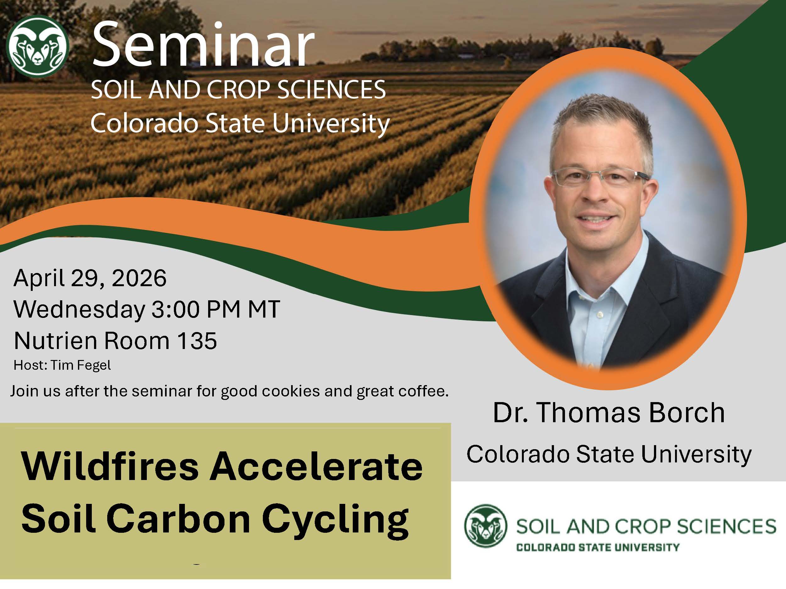 Flyer for Dr. Borch Seminar